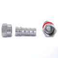 Fit for low pressure hose female jic thread straight connect push on fittings